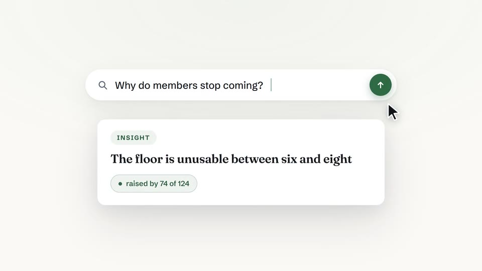 Type a question, get an insight