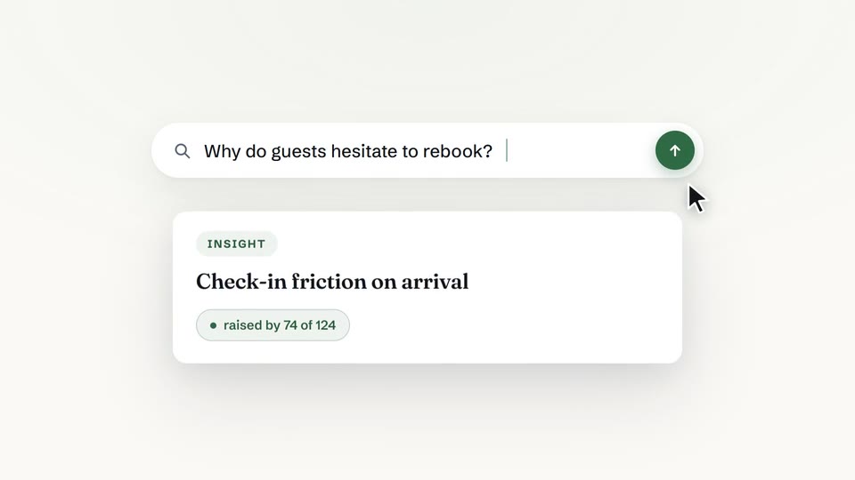 Type a question, get an insight