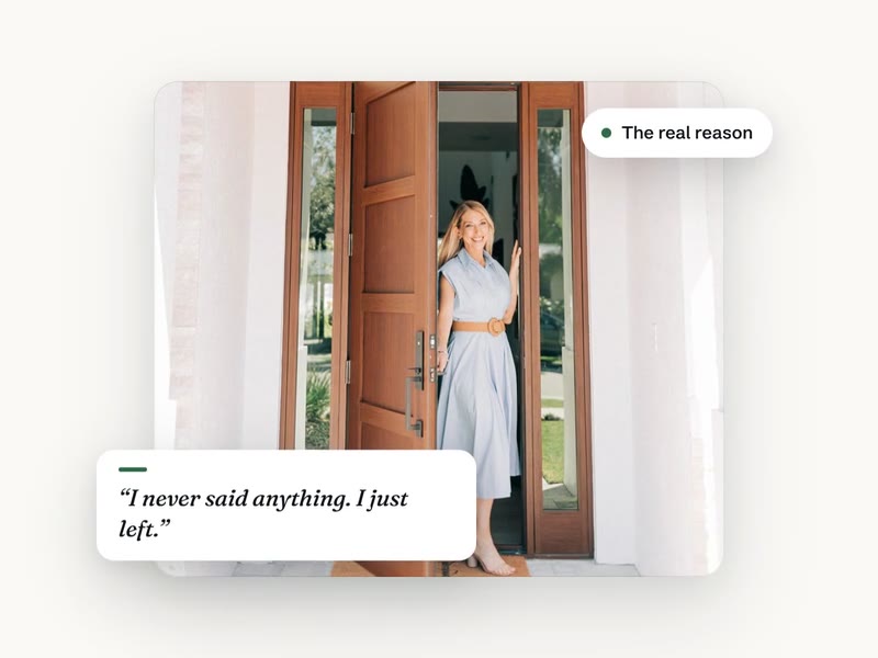 A quote pinned on a photo